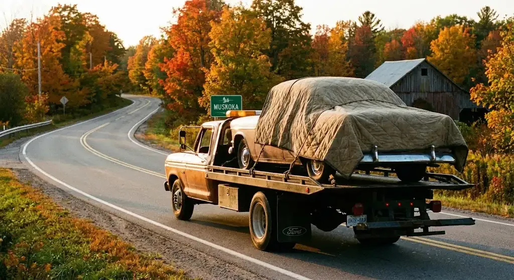 Chicago flatbed exotic auto transport