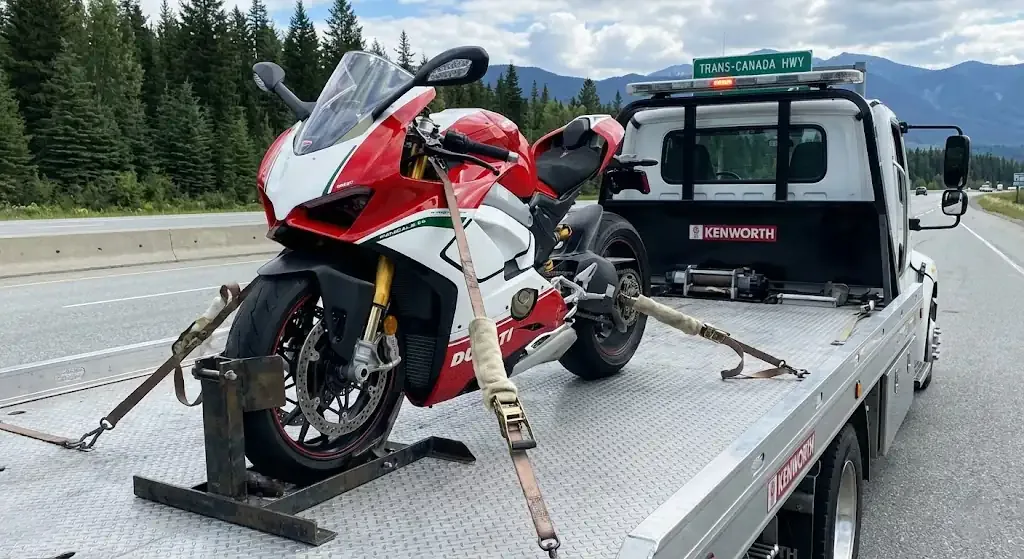 Chicago motorcycle tow truck service